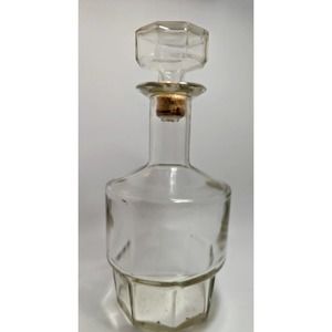 Vintage 1972 Tava Saint Ste. Pierre Vodka Liqueur Liquor Decanter Glass